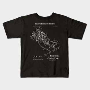 Rowing Exercise Machine / rowing athlete / rowing college / rowing gift idea / rowing lover present Kids T-Shirt